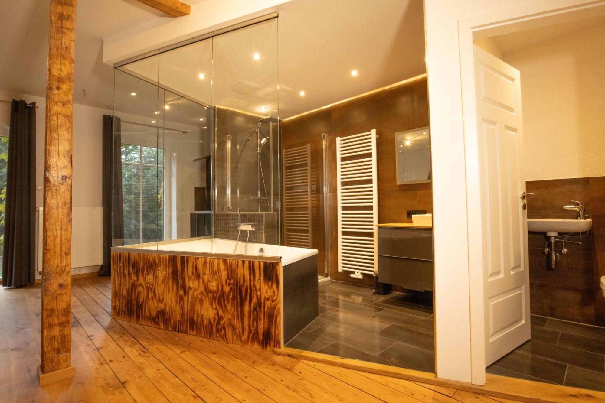 Loft Apartment Mit Grosser Badewanne A Mugeln Εξωτερικό φωτογραφία