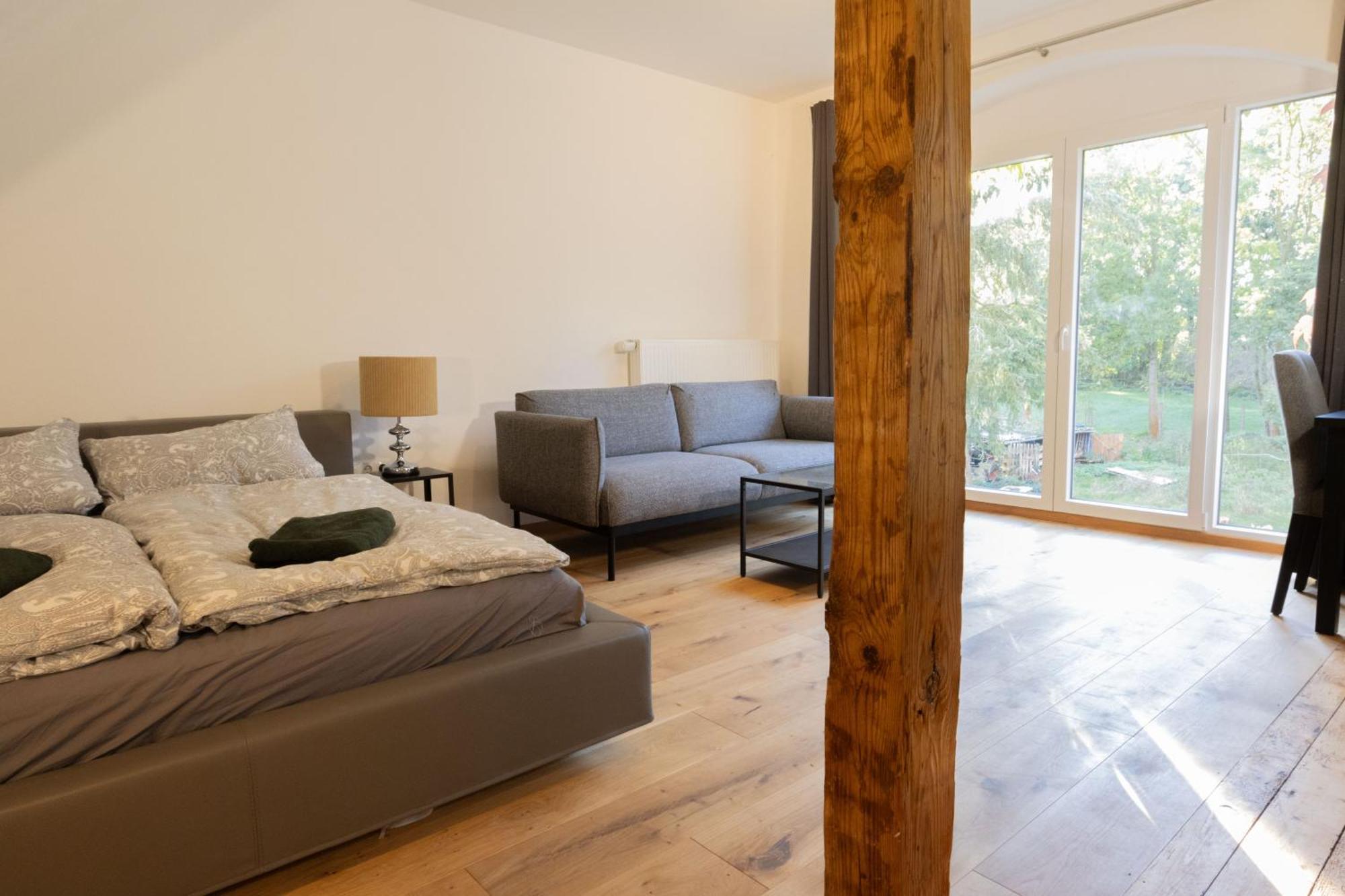 Loft Apartment Mit Grosser Badewanne A Mugeln Εξωτερικό φωτογραφία